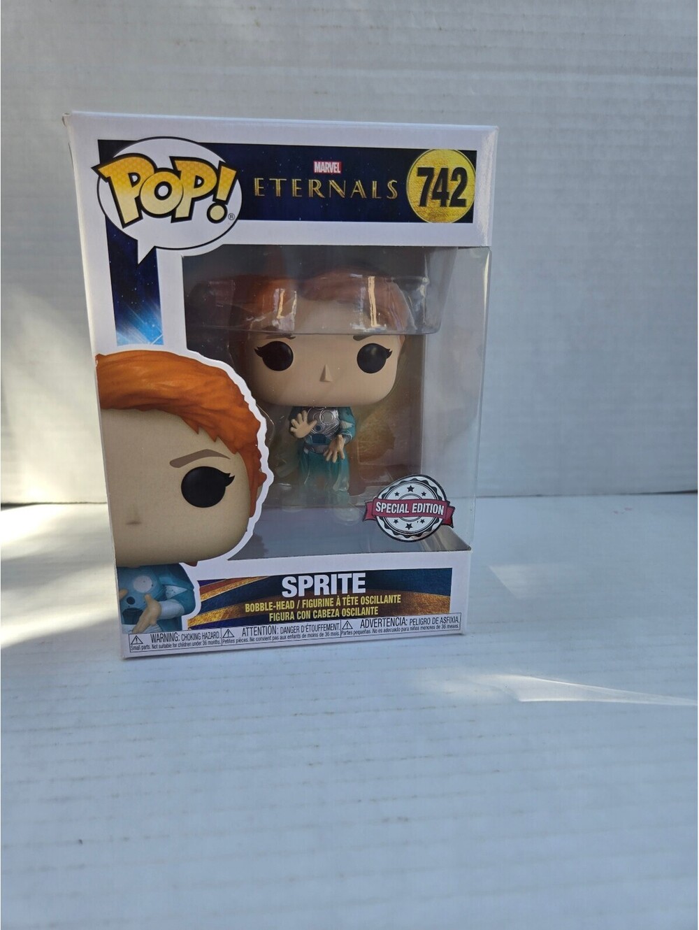 Funko Pop! Marvel Eternals Sprite #742 Special Edition Collectible Figure
